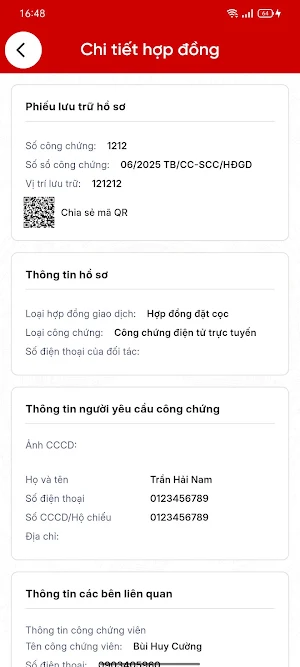 VN Notary Screenshot 3