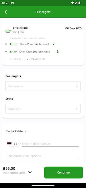 Phukhiao Transport Screenshot 3