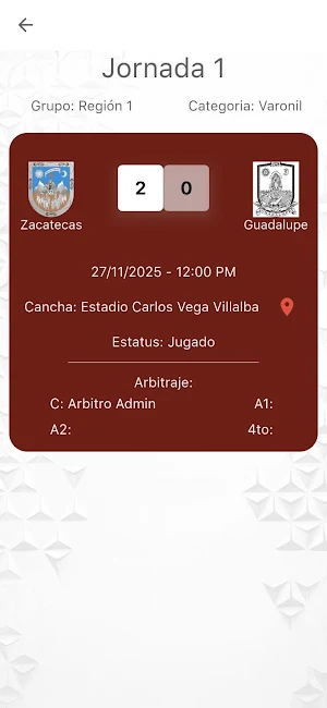 Copa por el Bienestar Screenshot 3