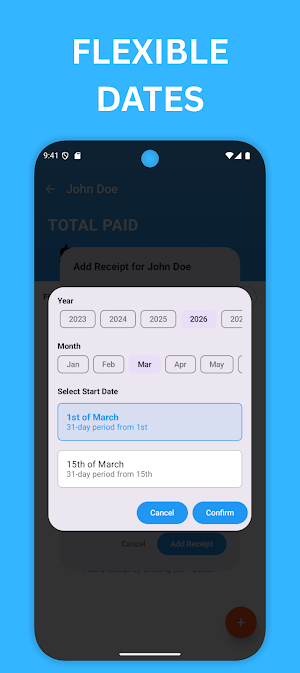 Simple Rent Receipt Screenshot 3