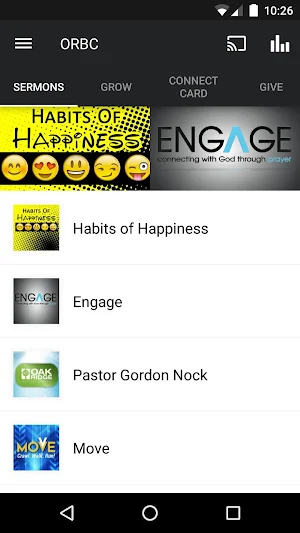 Oak Ridge Baptist Church Screenshot 0