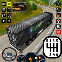 Real Cargo Truck Parking Game