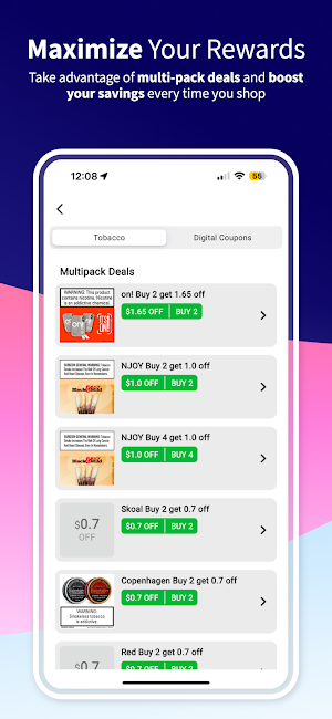 CStore Rewards Screenshot 2