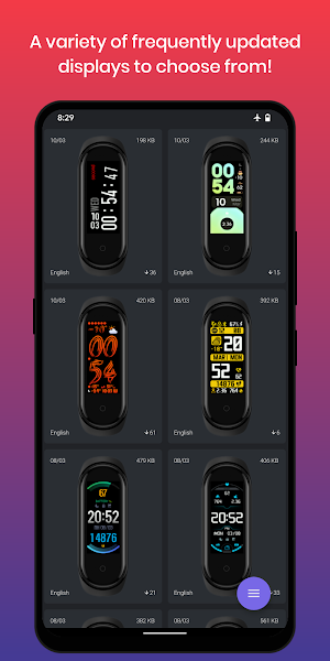 WatchFaces for Mi Band 5 - Minimal Edition Screenshot 0