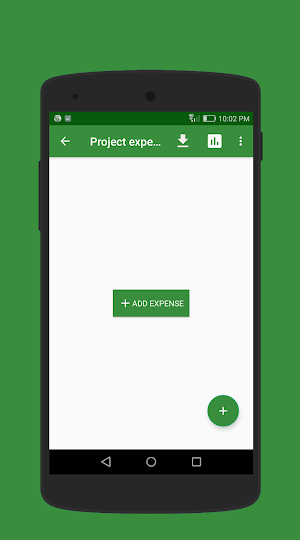 Project Expense Tracker Screenshot 1