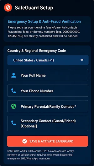 SafeGuard: Personal Safety Screenshot 2