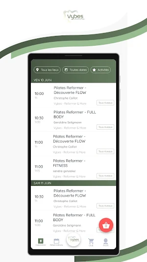 Vybes - Reformer & More Screenshot 1