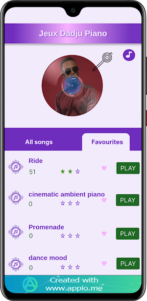Jeux Dadju Piano Screenshot 3