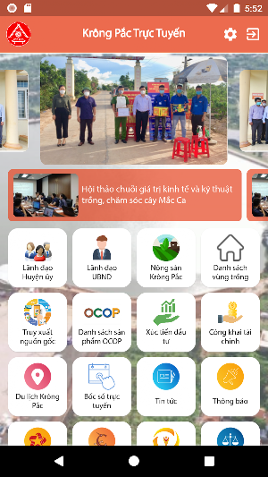 Krông Pắc Trực Tuyến Screenshot 0