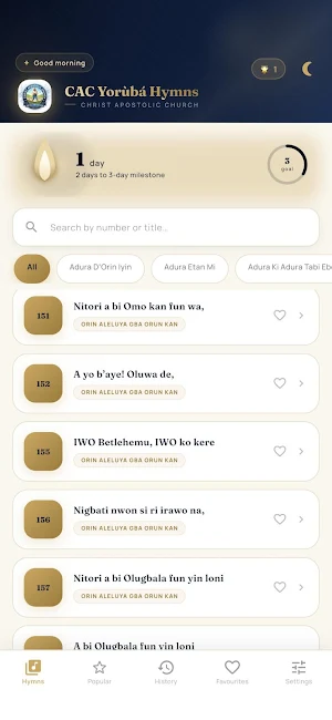 CAC Yoruba Hymns Screenshot 0