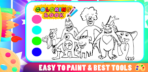 Garten of Banban 6 Coloring Screenshot 1