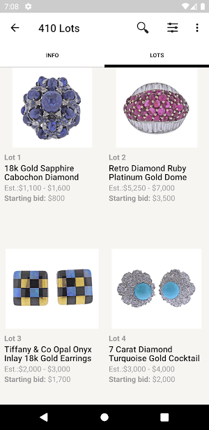 Farber Auctioneers Screenshot 2
