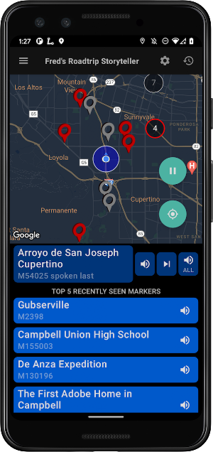 Fred's Roadtrip Storyteller Screenshot 0