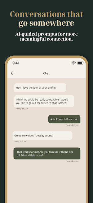 Sova: Intentional Dating App Screenshot 0