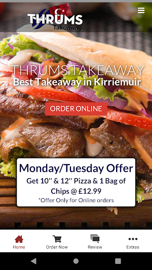 Thrums Takeaway Screenshot 0