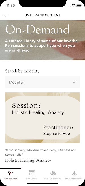 Ren Wellbeing Screenshot 2