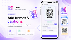 QRino: QR Code Scanner & Maker Screenshot 1