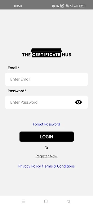 The Certificate Hub(TCH) Screenshot 0