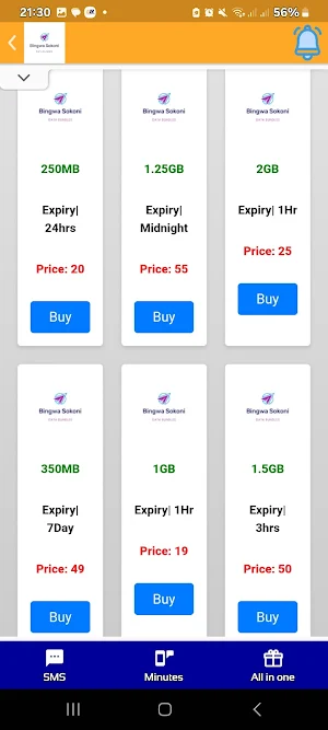 BINGWA SOKONI BUNDLES Screenshot 1