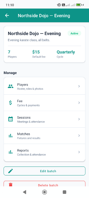 CoachKit: Academy Manager Screenshot 1