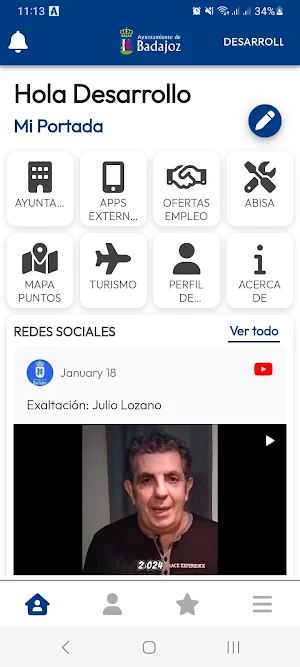 AppCiudad Badajoz Screenshot 0
