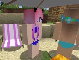 Beach Girls Mod for mcpe Screenshot 3