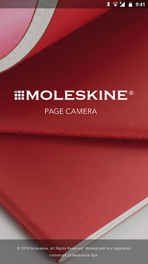 Moleskine Page Camera Screenshot 0