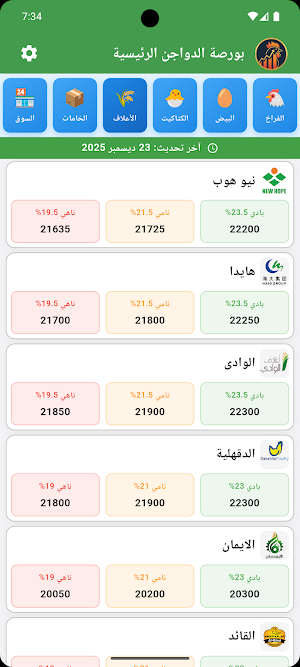 بورصة الدواجن الرئيسية Screenshot 3