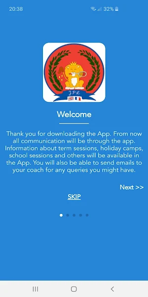 JPL Tennis Coaching Screenshot 1