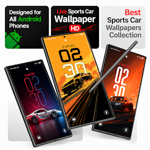 Sports Car Live Wallpaper HD Screenshot 0