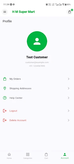 H M Super Mart Screenshot 2