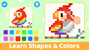 Kids Pixel Art Coloring Games Screenshot 0