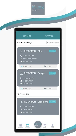 StudioFlex - Boutique Fitness Screenshot 2
