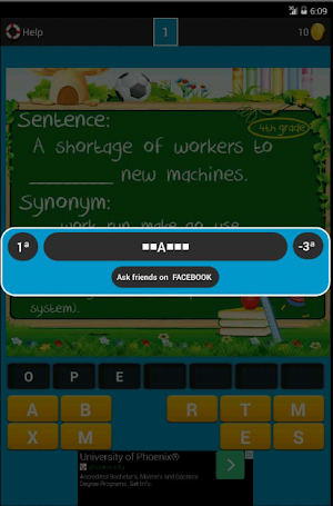 Vocabulary Games Screenshot 2