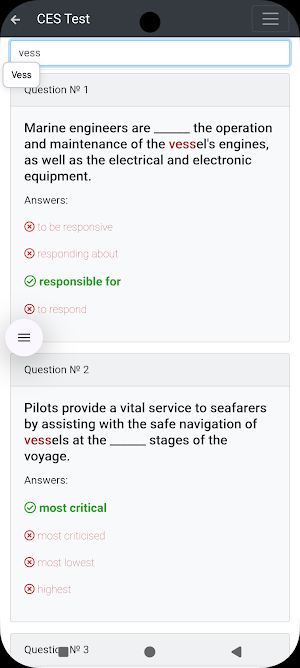 English. Reading Detailed CES Screenshot 2