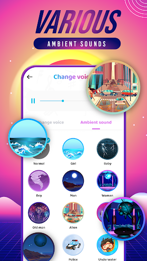 Voice Changer with AI Effects Screenshot 1