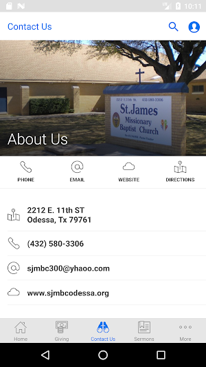 St. James MBC Odessa Texas Screenshot 1