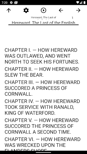 Book, Hereward, The Last of th Screenshot 0