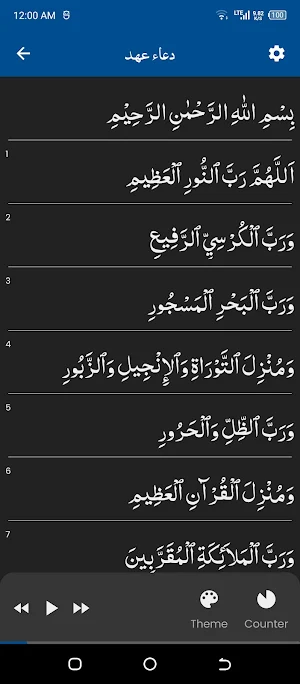 Dua e Ahad دعاى عهد Screenshot 1