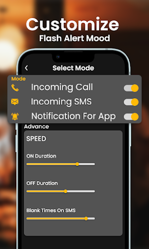 Flash Alert On Call SMS Screenshot 3