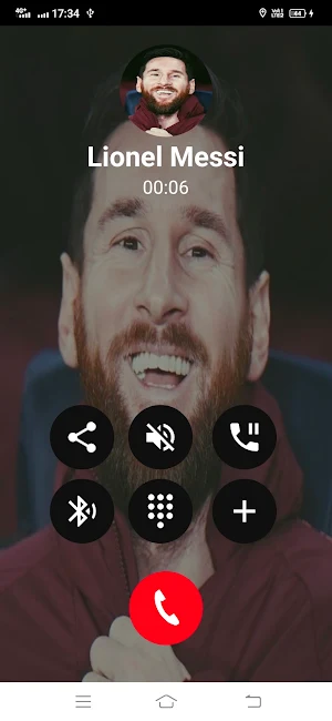 Messi Video Call & Chat Screenshot 3