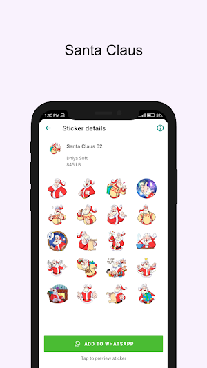 Christmas Stickers and GIFs Screenshot 2