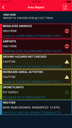 FlySafe Screenshot 2
