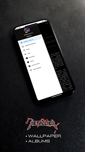 Metallica album and wallpaper Screenshot 1