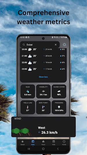 Weather Clock Screenshot 2