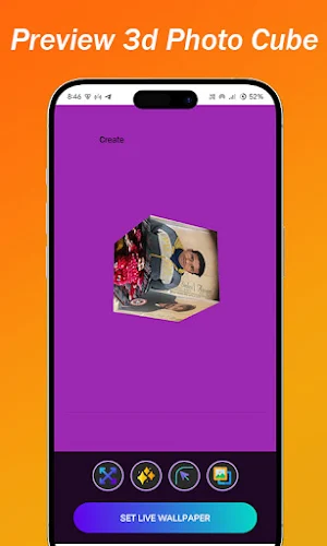 3d Name Live Wallpaper Screenshot 3