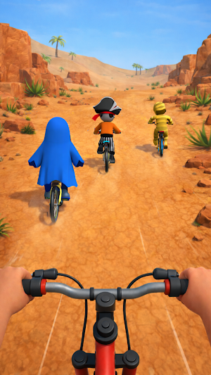 BMX Stunt Cycle - Extreme Race Screenshot 1
