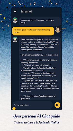Imam AI: AI Islamic Scholar Screenshot 2