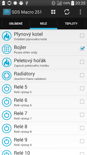 SDS Control Panel Screenshot 3