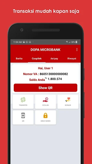DOPA MICROBANK Screenshot 1